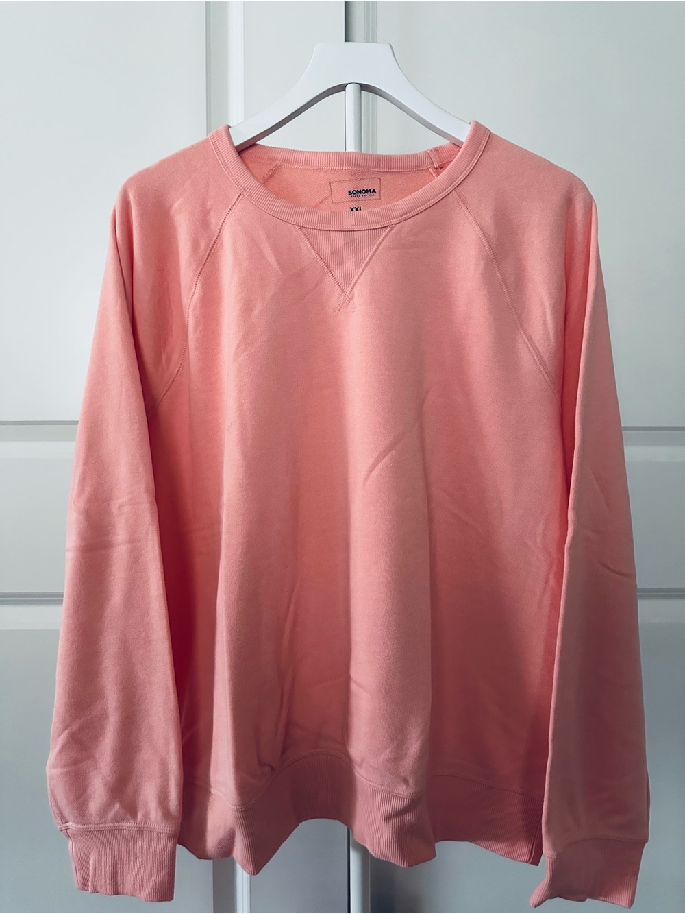 Women’s Sonoma Coral Pullover Sweatshirt Size XXL